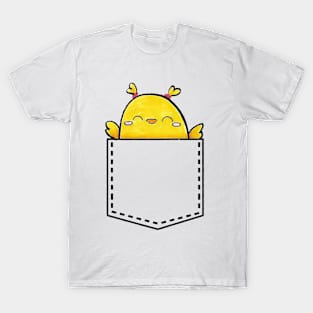 A chick in my pocket T-Shirt